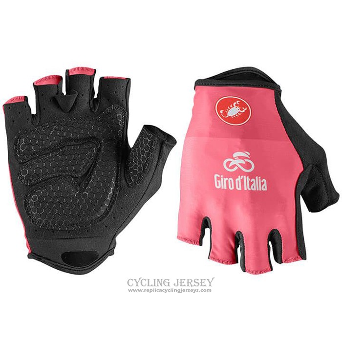 2021 Giro D'italy Gloves Cycling Pink